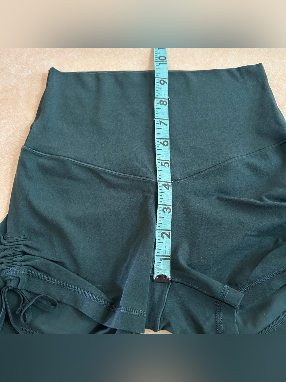 Offline by aerie Cheeky Shortie Hi-rise 3" Short hunter green small - Picture 7 of 10
